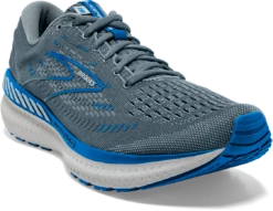 BROOKS Men's Glycerin GTS 19 (095 - Quarry/Grey/Dark Blue) -Brooks F552F179 FA3C 4679 ACAA 092BB02E7D98