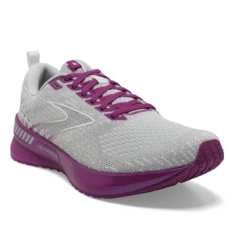 BROOKS Women's Levitate 5 GTS (003 - Grey/Lavender/Baton Rouge) -Brooks F6BA01BF EF64 4BFA 9C22 610342030BC4
