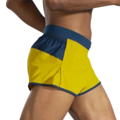 BROOKS Men's Sherpa 3" Split Short (351 - Golden Hour/Indigo Rush) -Brooks FF584863 6C1F 4B30 94C3 453DF1A8C1DA