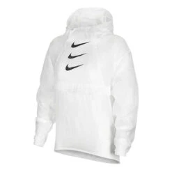 BROOKS Women's Run Division Packable Jacket (100 - White/Black)